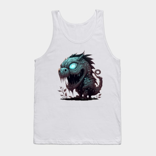 Mystical fantasy character. Tank Top by AndreKENO